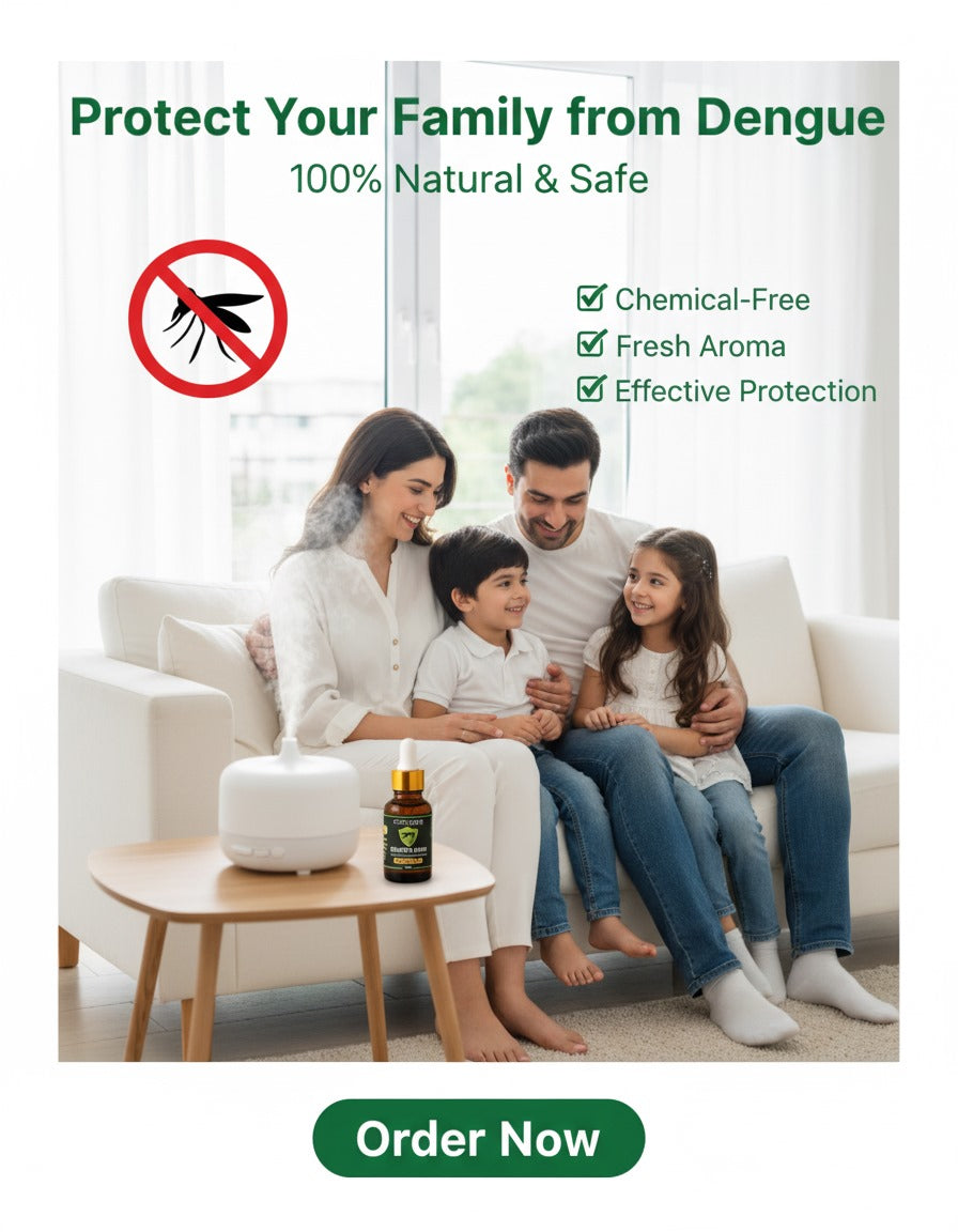 SCENTEQUE Mosquito Guard Kit – 100% Natural Dengue & Malaria Protection (Diffuser Oil + Roll-On) & Ultrasonic Diffuser Free (Limited Time)