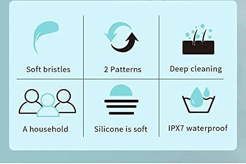 Cnaier 4-in-1 Rechargeable Body Spa Brush Kit