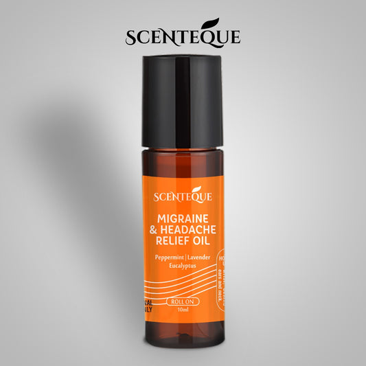 Migraine & Headache Relief Roll-On – 100% Natural Essential Oil Blend
