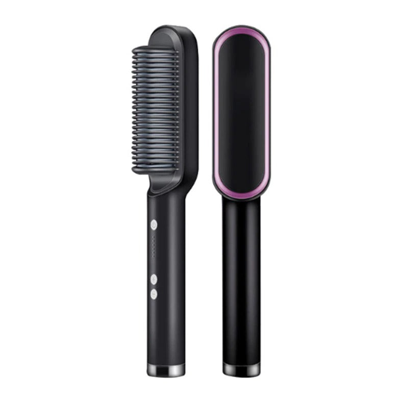 Ionic Straightening Brush: 2-in-1 Innovation